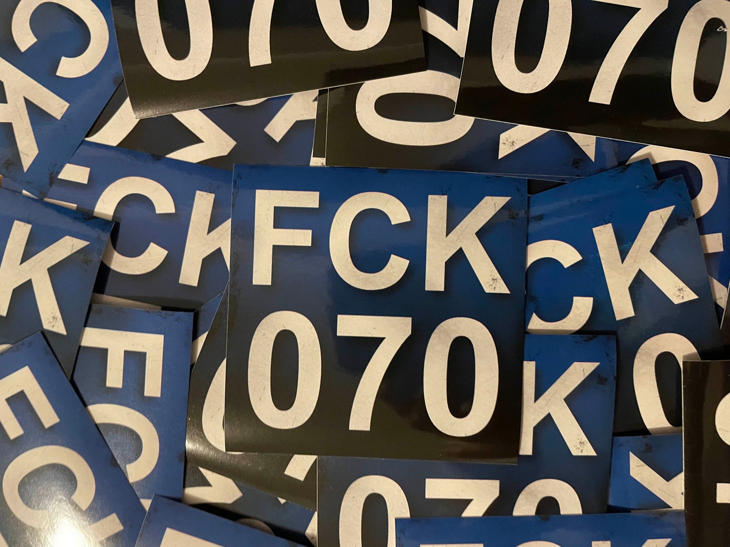 FCK 070 sticker