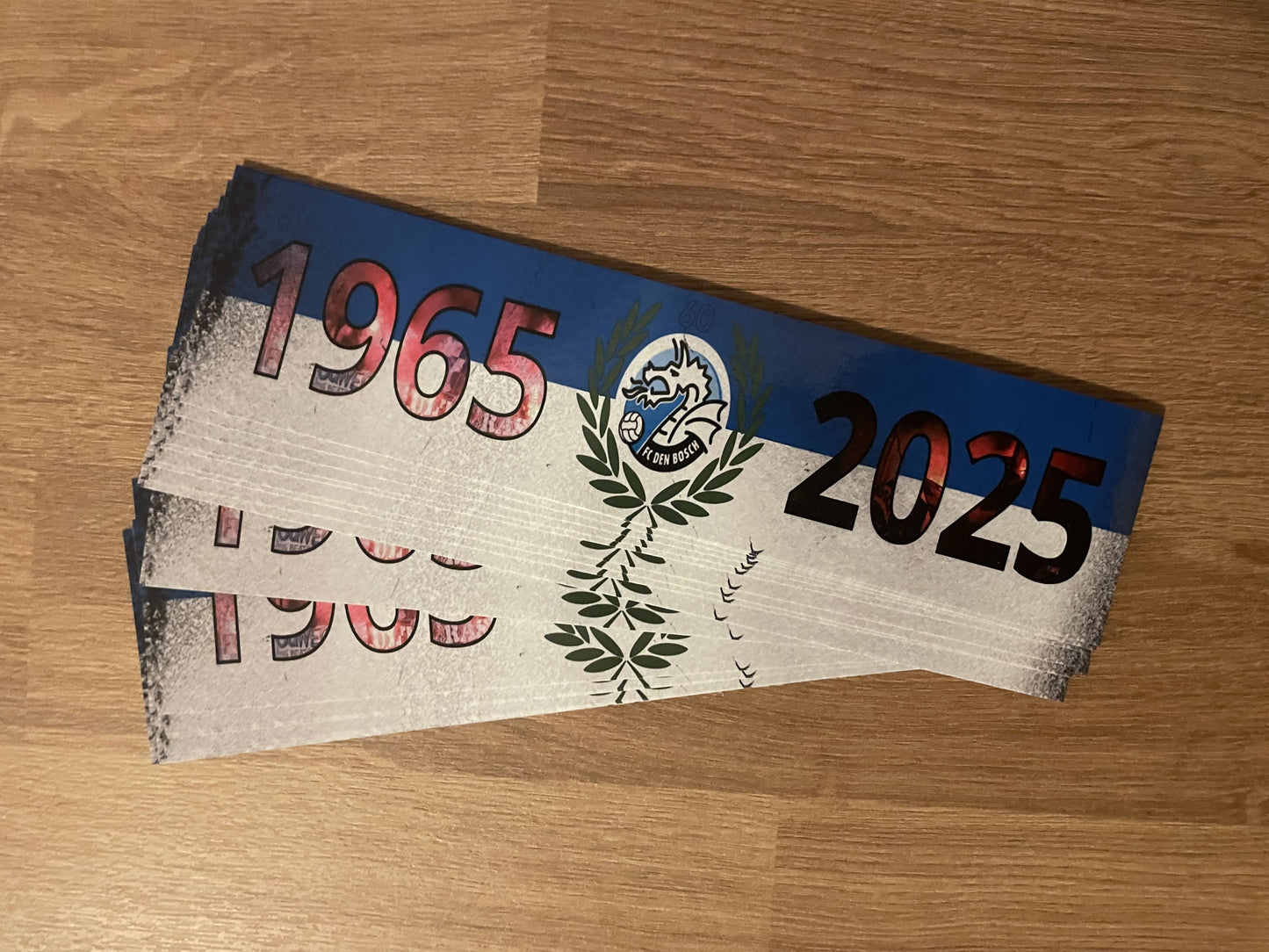 60 years of FC Den Bosch sticker