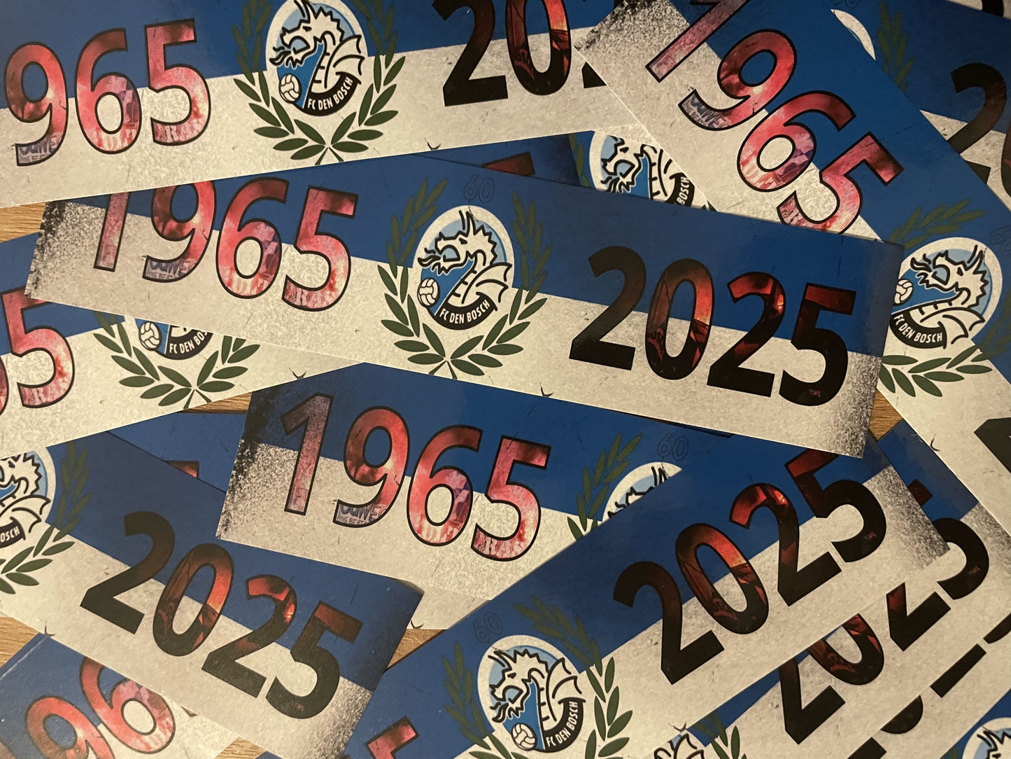 60 years of FC Den Bosch sticker