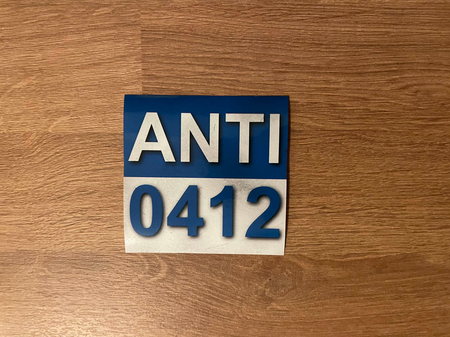 Anti 0412 sticker