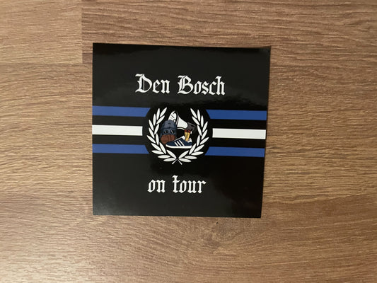 Den Bosch on tour sticker